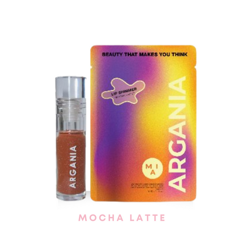 Argania  Lip Shimmer Balm Glossy Plump