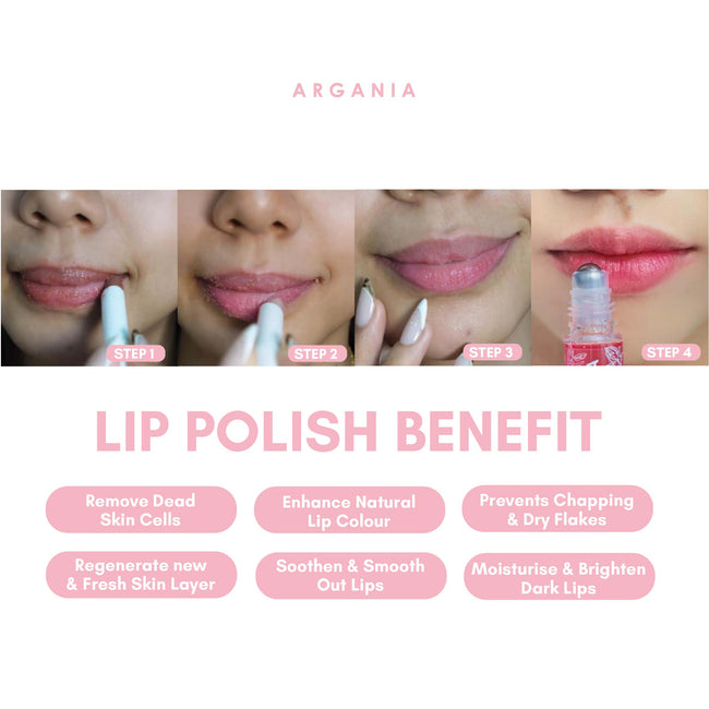 Argania Lip Polish Scrub Edition 3.5g